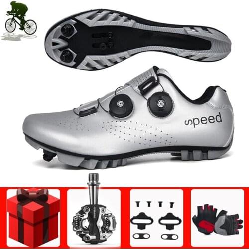Self-Locking Cycling Shoes MTB New Professional Athletic Bicycle Men Sneakers Women Mountain Bike Hombres Zapatilla de Ciclismo