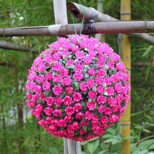 LED Solar Hydrangea Ball Light Wrought Iron Flower Lantern Projection Hanging Lamps Outdoor Yard Art Ornaments Garden Decoration