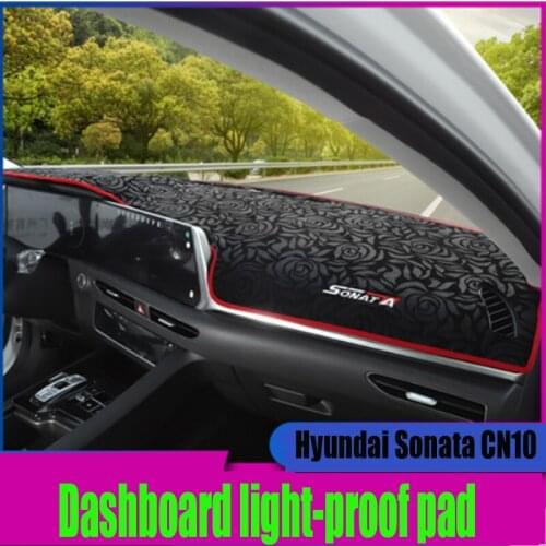 20 Hyundai Sonata CN10 light-proof pads modified central control instrument panel shading heat-proof pad
