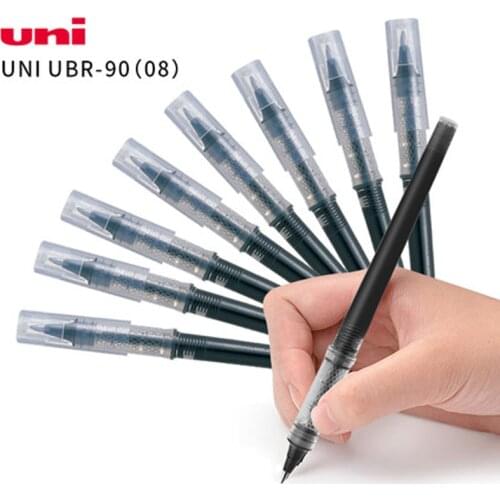 JAPAN UNI UBR-90 Gel Pen 5 Pieces/Lot Large capacity pen core 0.8mm (suitable for UB-200)VISION series
