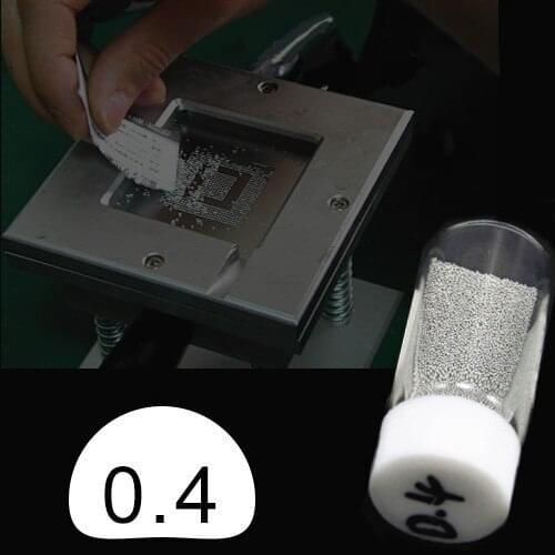 0.4mm 25k lead solder balls for BGA reballing stencil