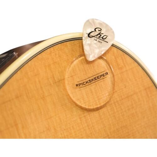 Wambooka Picks Keeper for Guitar Picks being Placed Easily by Pasting on the Guitar Washable 3pcs in one Pack
