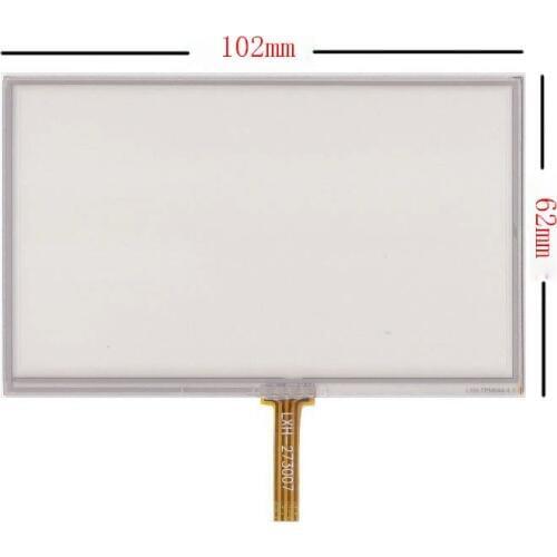 New 4.3 inch 4Wire Resistive Touch Panel Digitizer Screen For TeXet TN-505 TN-507 TN-600