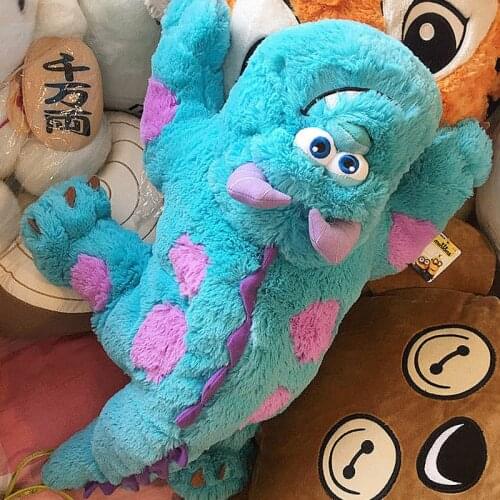 65cm Large James P. Sullivan Stuffed Toys Disney Monsters University Inc. Plush Doll Kawaii Pillow Hugs With Anime Ornamental