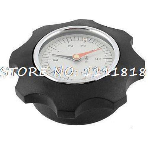 Machine 0.39" Hole Dia Black Frame Numeric Gauge Hand Wheel