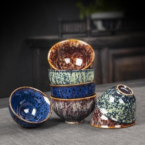 Postage Kiln Tea cup set large cups creative ceramics Tea utensils