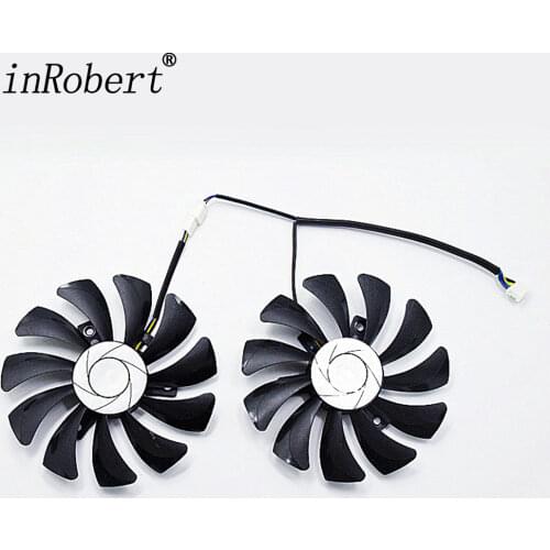 New Cooler Fan 85mm HA9010H12F-Z Replace For MSI GTX 1060 6G INNO3D GTX1060 Hurricane GTX 1050 Graphics Card Fans