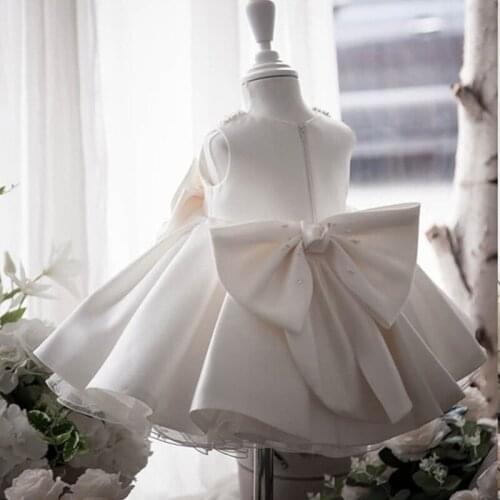 Newborn Baptism Dress For Baby Girls First Year Birthday Party Dress Toddler Girl Christening Vestidos 0-24 Month Clothes