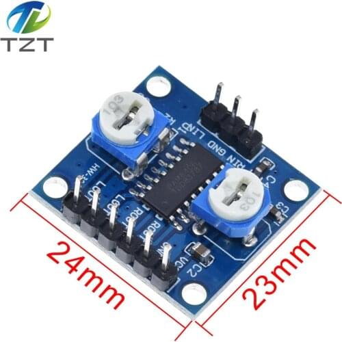 1PCS PAM8406 Digital Amplifier Board With Volume Potentiometer 5Wx2 Stereo M70