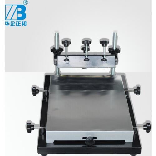 Suitable for low volume electronics factory soldering equipment/manual stencil printer machine