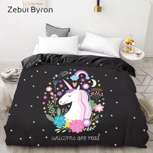3D HD Custom Duvet Cover,Comforter/Quilt/Blanket case Queen/King,Cartoon unicron on black Bedding 140x200/200x200 for Baby/Kids