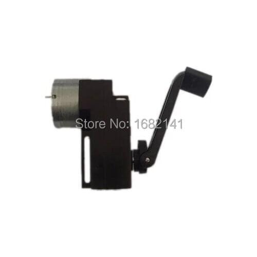 DIY Portable Charger Handle Hand DC Crank power Generator Dynamo Hand Flashlight generator For DIY 100-300mA 15V/1000r