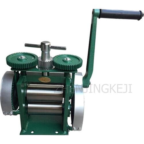 Hand Crank Tableting Machine All Steel Pressure Line Pressure Semicircle Processing Portable Gold Silver Jewelry Make Tool
