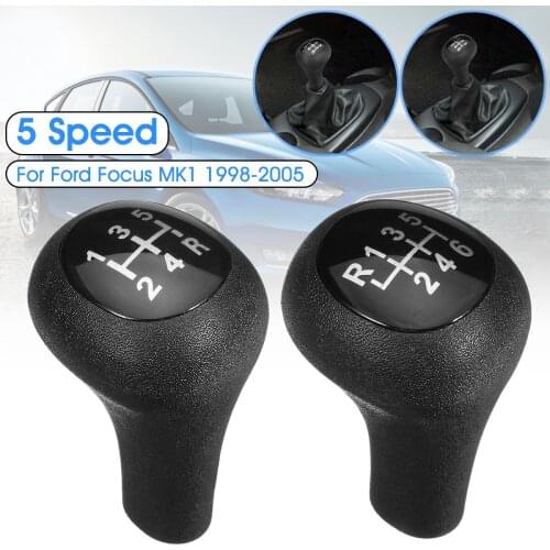 5/6 Speed Manual MT Car Gear Shift Knob Plastic Shifter Lever Gear Stick For Ford Focus MK1 1998-2005