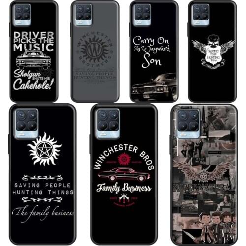 Supernatural Winchester Join The Hunt For OnePlus 9 Pro 8 Pro 8T 9R Case For Realme GT Neo 6 7 i 8 Q3 Pro C21 C15 C11 C3 Coque