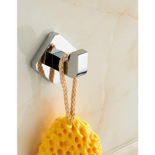 Vidric All copper chrome Clothes hooks Kitchen single hooks living room wall hanging door rear hook for cap,coat,Clothes