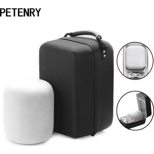 For HomePod Hard Storage Case Box Protective Dust Cover Shockproof Carrying Case Box for Apple HomePod Speaker Accessories