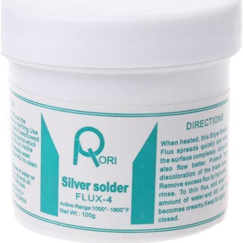 100g Soldering Paste Flux Silver Brass Brazing Powder For Welding Copper Aluminum