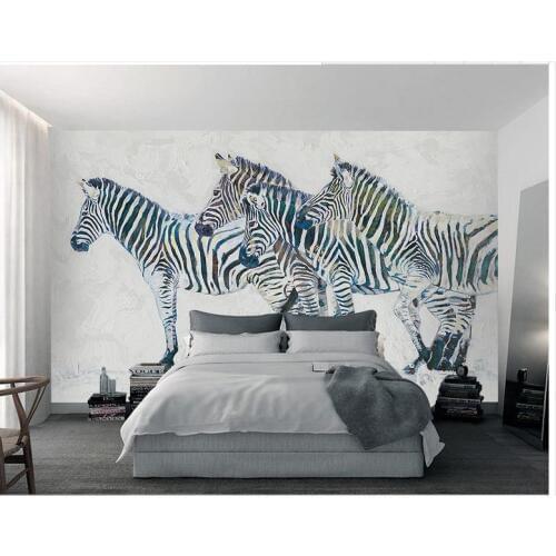 3d wallpaper custom 3d murals wallpaper Animals wallpaper The modern oil painting the TV setting wall room wallpaper decoration