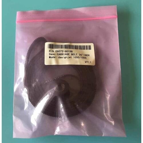 5pcs High quality C6072-60198 (36-inch) FOR HP DesignJet 1050 1055CM 1050C Plus Carriage drive belt kit compatible new