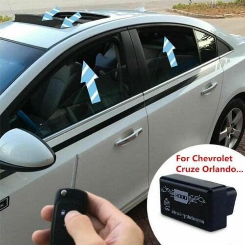 New Automatic OBD2 For Chevrolet Cruze Orlando 2009-2016 Window Closer Device Opening Closing Module System For Car Accessories