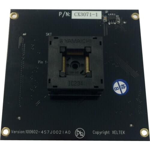 Ecmo.com.cn: Genuine Only - XELTEK QFP100 Socket Adapter CX3071-1 ***Price is lower, Please consult before pay