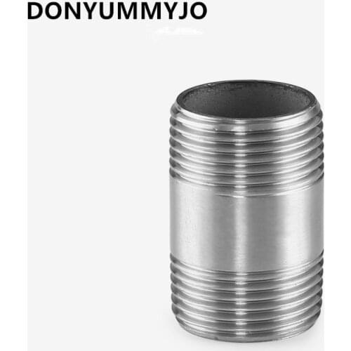 1/2" Male x Male Threaded Pipe Fittings Stainless Steel SS304