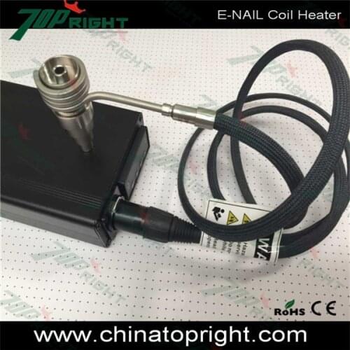 Intelligent automatic Digital PID temperature Controller Box with Hot Runner Coil Heater and titanium nail