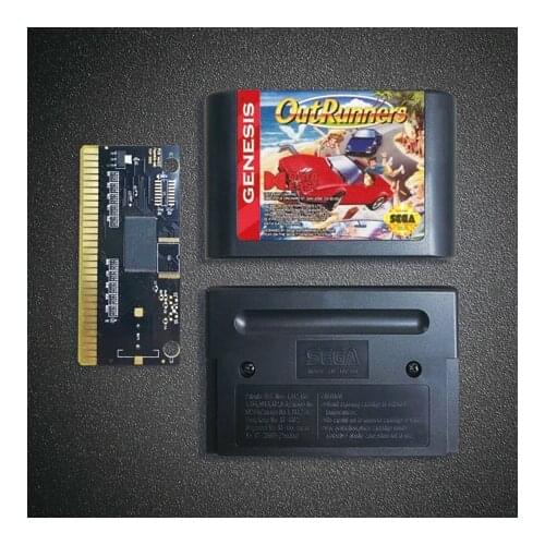 OutRunners - 16 Bit MD Game Card for Sega Megadrive Genesis Video Game Console Cartridge