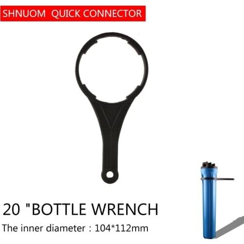 RO Wrench For 20'' Inch Water Filter/Cartridge Housing Filter Bottle Disassembly Tool Aquarium Spanner Wrench Hand Parts Fitting