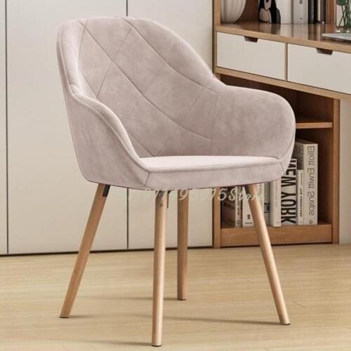 Computer Chair Home Comfortable Office Chair Study Lazy Makeup Seat Backrest Study Dormitory College Student Chair