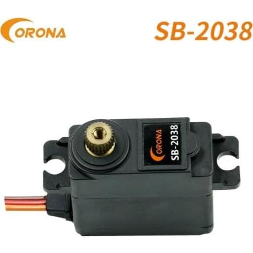 Corona SB2038 4.6kg 0.1sec 22g SBus Digital Metal Gear Mini Servo for Hobby Robotics