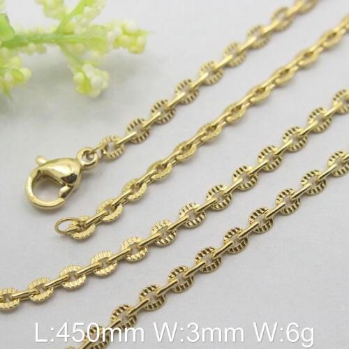 Gold color Lips Fashion Jewelry Accessories Hot sell Wholesale Stainless steel Necklace For Unisex Vintage NGCDBEAF