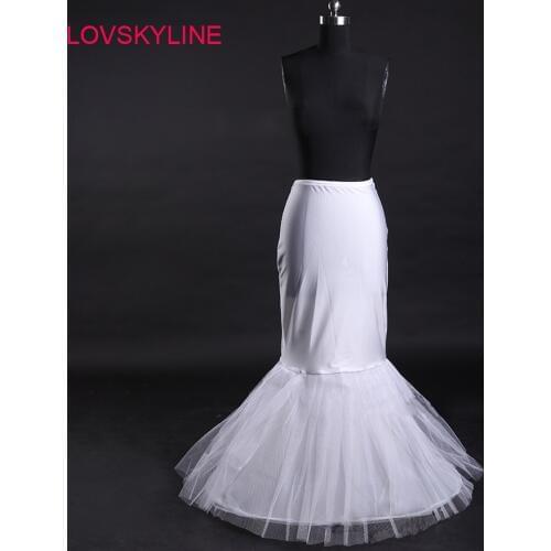 LOVSKYLINE 1 layer 1 Hoop A-LINE Wedding Dress Bridal Gown Petticoat Underskirt Crinoline Wedding Accessories