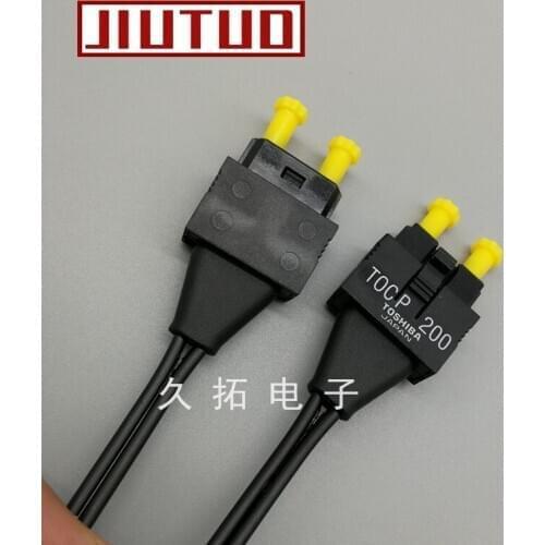 TOCP200 1mm Duplex Plastic fiber wire Server Connecting line Optical fiber line.Other lengths can be customized