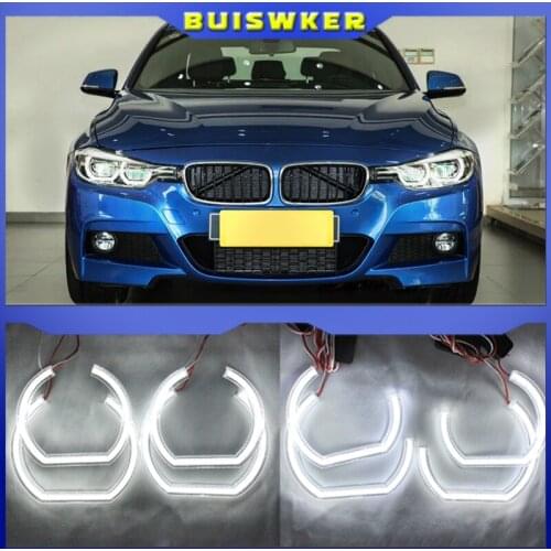 For BMW 5 SERIES E39 525i 528i 530i 540i 1997-2003 DTM M4 Style Ultra bright led Angel Eyes DRL halo rings Retrofit Accessories