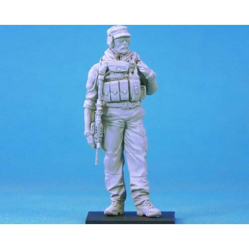 1/35 Resin Figure Model Kits US ODA Weapons Sergeant Unassembled unpainted