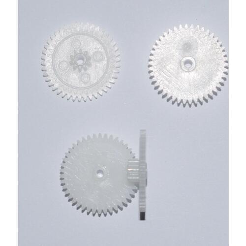 10/100pcs 42/10teeth 22mm diameter hole 2mm plastic double toys gear/DIY Toy Accessories/technology model parts/rc/42102B