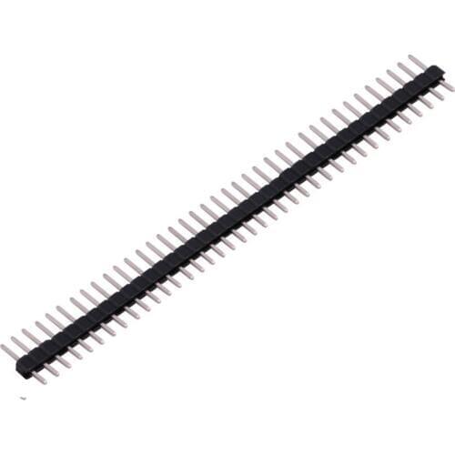 10pcs Pitch 2.0mm 40 Pin 1x40 Single Row Male Breakable Pin Header Connector Strip