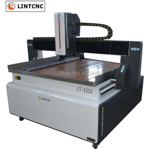 3.0kw water cooling stone cnc router carving milling machine 1212 1224