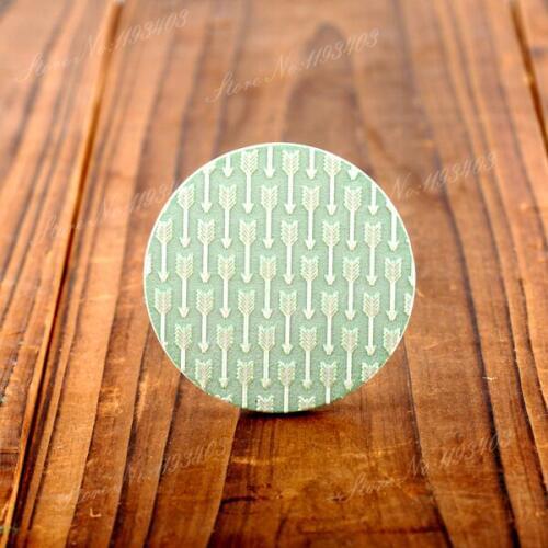 2Pcs 45mm Arrow Unique 3D Embossed Big Round Handmade pattern Wood Cut Pendant make Necklaces, Bracelets,Brooch-(WI-112)