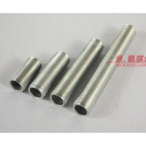 20PCS Lamp lighting rod connector screw the whole tooth section tooth pole M10 hollow screw teeth of lighting accessories DIY