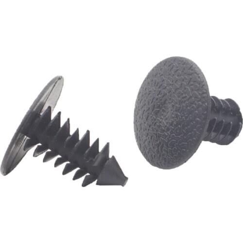 Auto Fastener Fit Hole Nylon Car Clips Fender Bumper Shield Retainer Plastic Rivet