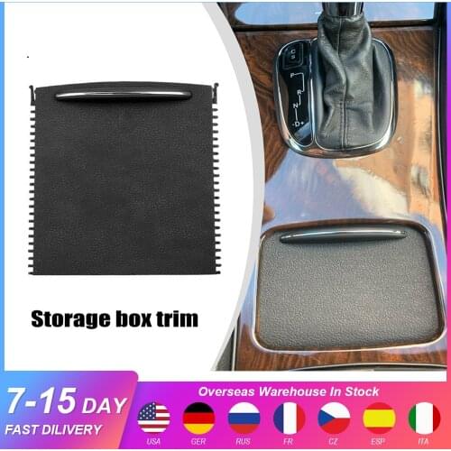 Car Center Console Sliding Shutters Cup Holder Roller Blind Cover Car-Styling For Mercedes Benz C-Class W203 2000-2007 Console