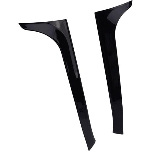 Car 2Pcs Glossy Black Rear Window Side Spoiler Wing Fit for VW Golf 6 MK6 GTI GTR GTD 2008 2009 2010 2011 2012 2013