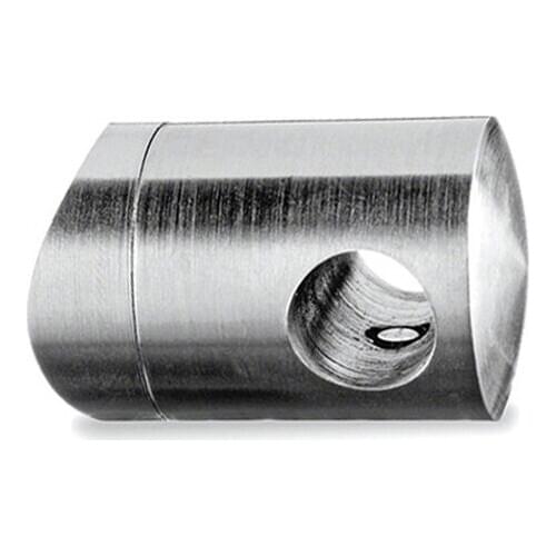 Freeshipping Exterior Grade AISI 316 E4042 Round Bar Holder For Round Newel Post (Exterior)