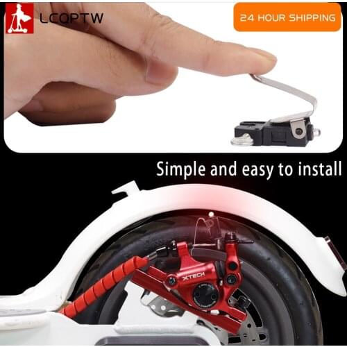 Disc brake light for Xtech Alloy Hydraulic Brake For Xiaomi M365/Pro 1S Pro 2 Electric Scooter Brake light Safe Indicator Light
