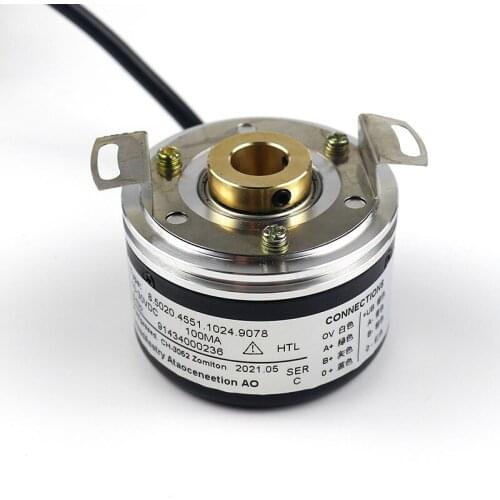 8.5020.4551.1024.9078 Photoelectric encoder Mechanical speed 5000 rpm