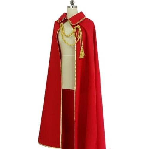 Noragami yato Red Cloak Cool Mens coat Anime Uniform Cosplay Costume