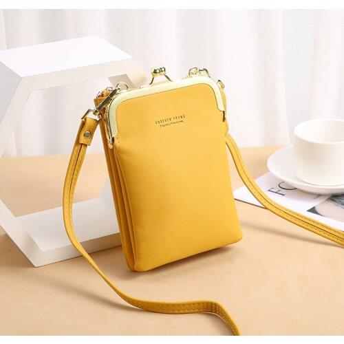 Women Small Crossbody Bags Pu Leather Large Capacity Shoulder Bags Fashion Handbags For Women Bolsas Female Phone Purses